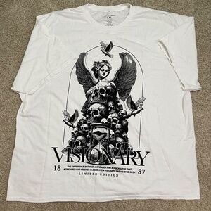 Fashionova Visionary Limited Edition T Shirt Men's Size 2XL‎ FNM129 Graphic